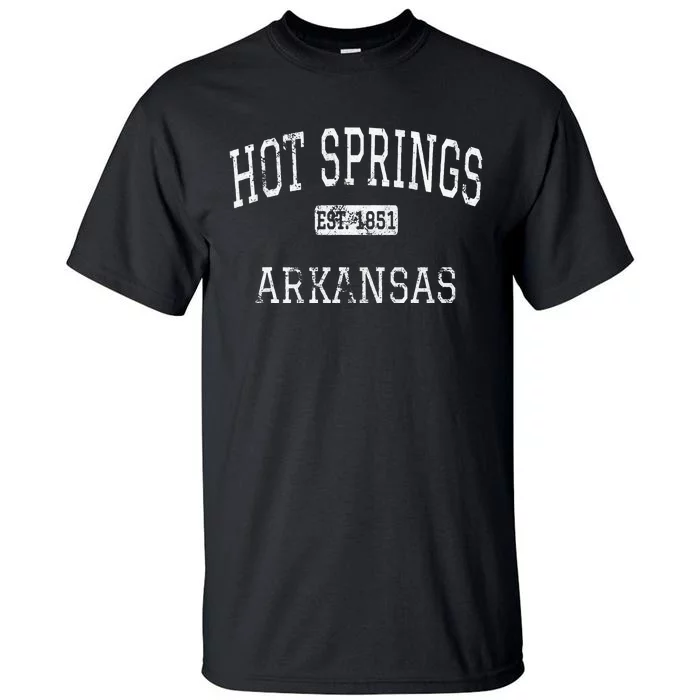 Hot Springs Arkansas AR Vintage Tall T-Shirt