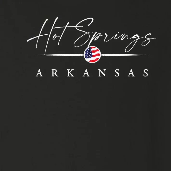 Hot Springs Arkansas Toddler Long Sleeve Shirt