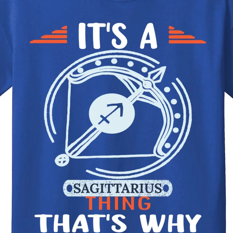 Horoscope Sagittarius Astrology Zodiac Sign Gift Kids T-Shirt