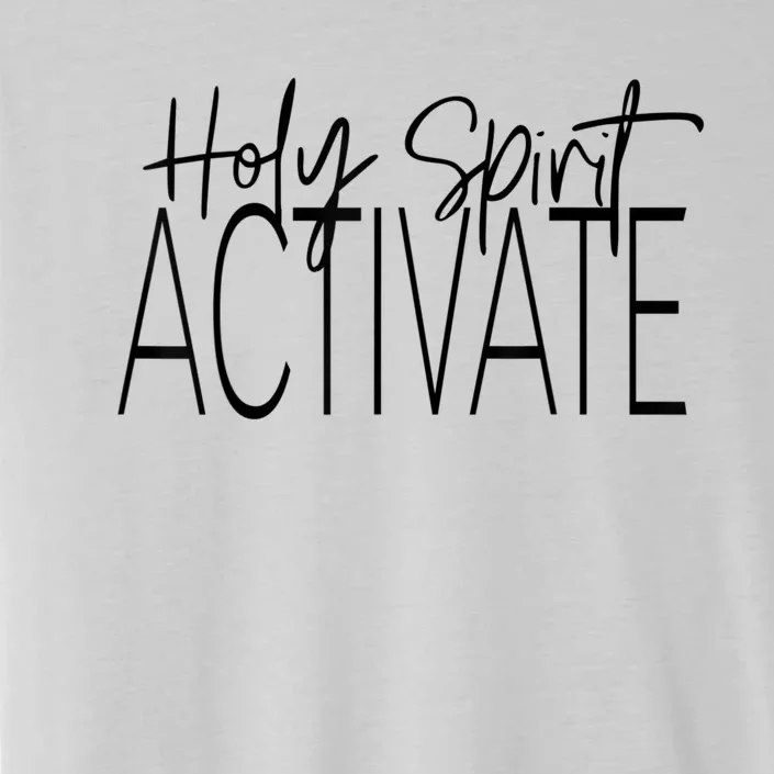 Holy Spirit Activate Western Jesus Lover Christian Religious ChromaSoft Performance T-Shirt