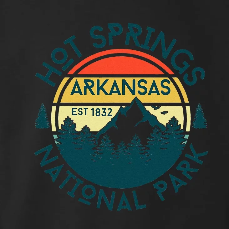 Hot Springs Arkansas Nature Hiking Outdoors Travel Toddler Hoodie