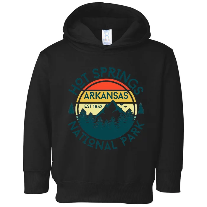 Hot Springs Arkansas Nature Hiking Outdoors Travel Toddler Hoodie