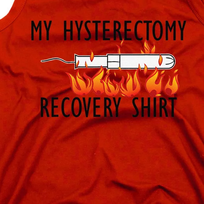 Hysterectomy Support And Uterine Operation Survivor Tank Top