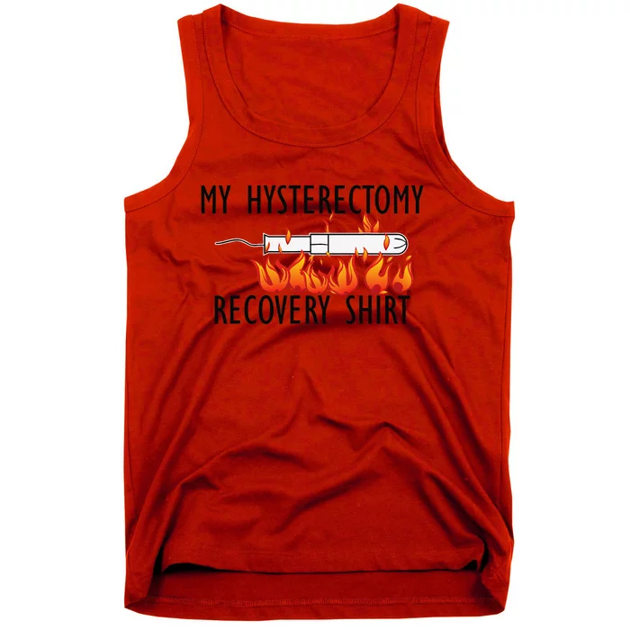 Hysterectomy Support And Uterine Operation Survivor Tank Top