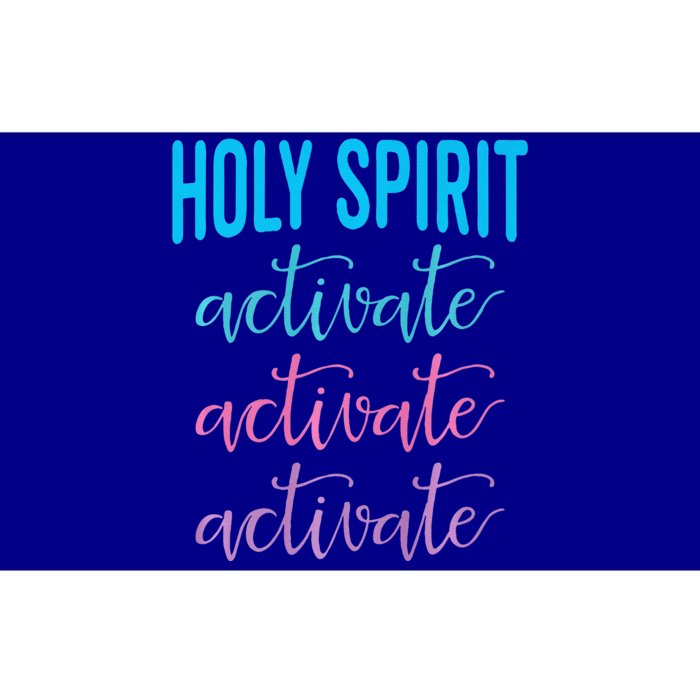 Holy Spirit Activate Christian Religious Jesus Christmas Premium Bumper Sticker