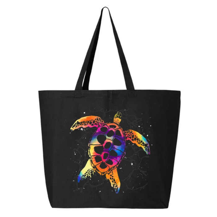 Hawaiian Sea Animal Ocean Tribal Sea Turtle 25L Jumbo Tote