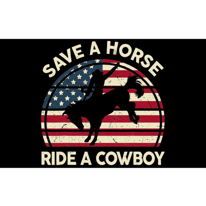 Horse Save A Horse Ride A Cowboy Bumper Sticker