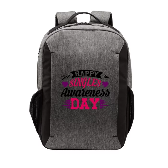 Happy Singles Awareness Day Vector Backpack