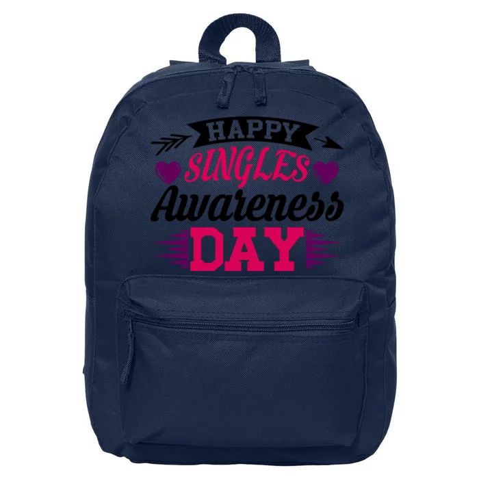 Happy Singles Awareness Day 16 in Basic Backpack