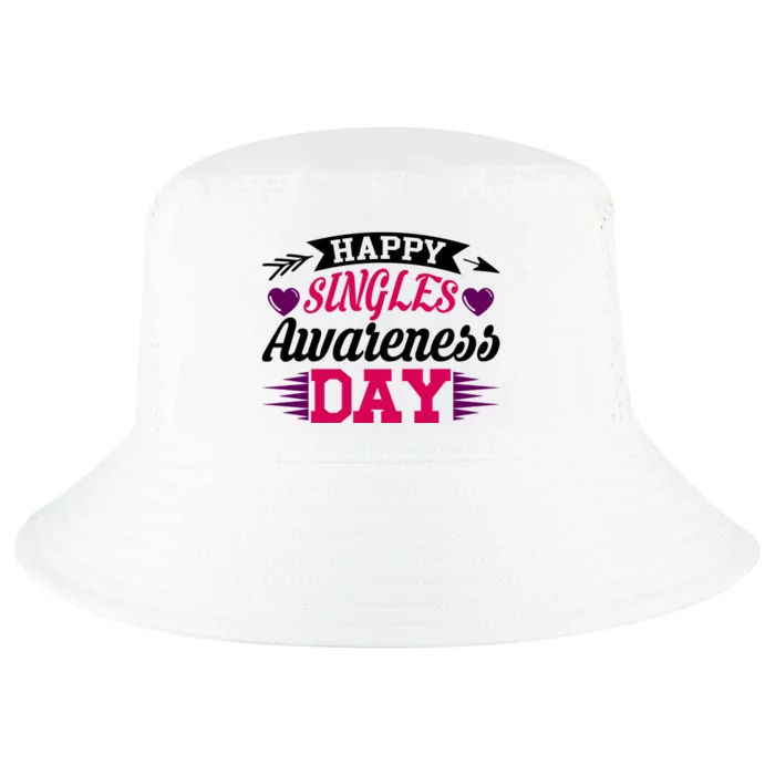 Happy Singles Awareness Day Cool Comfort Performance Bucket Hat