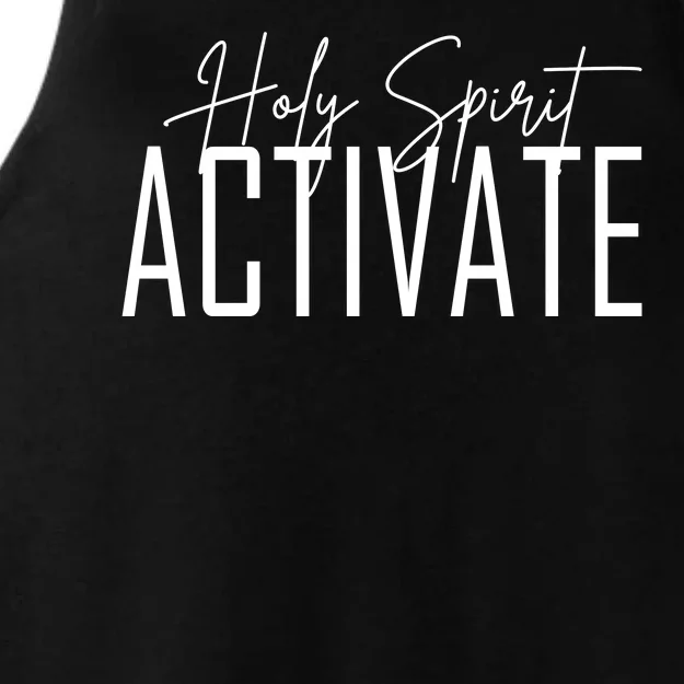 Holy Spirit Activate Ladies Tri-Blend Wicking Tank