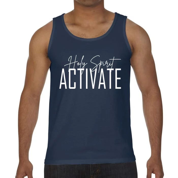 Holy Spirit Activate Comfort Colors® Tank Top