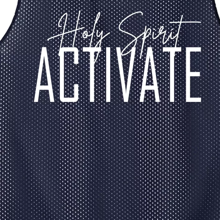 Holy Spirit Activate Mesh Reversible Basketball Jersey Tank