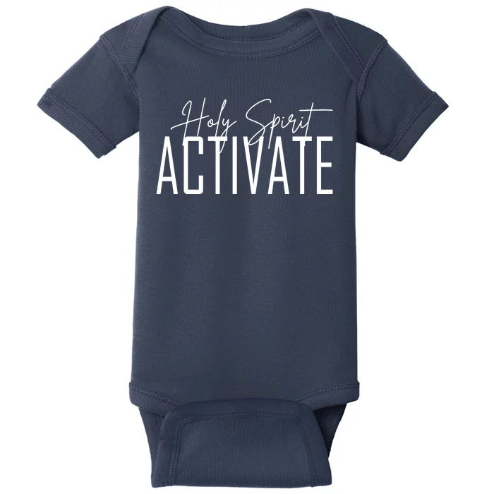 Holy Spirit Activate Baby Bodysuit