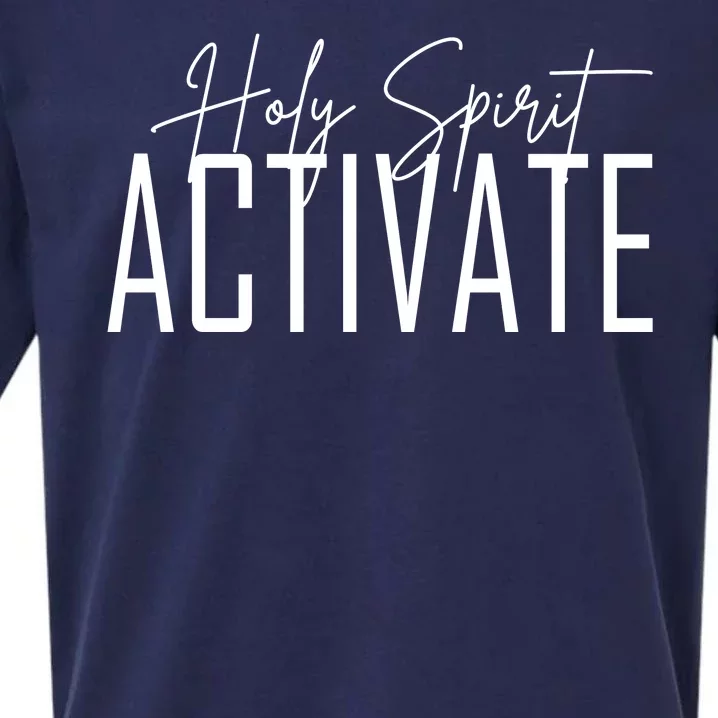 Holy Spirit Activate Sueded Cloud Jersey T-Shirt