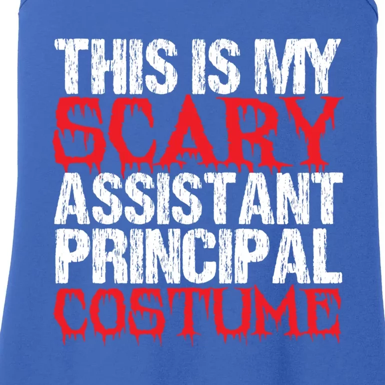 Halloween Scary Assistant Principal Costume Cool Gift Ladies Essential Tank