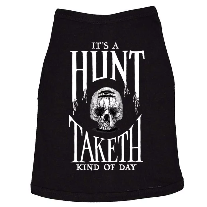 Hunt Showdown Anniversary Three of Skulls Black Doggie Tank