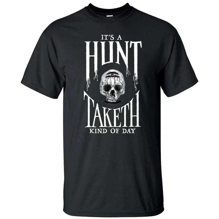 Hunt Showdown Anniversary Three of Skulls Black Tall T-Shirt