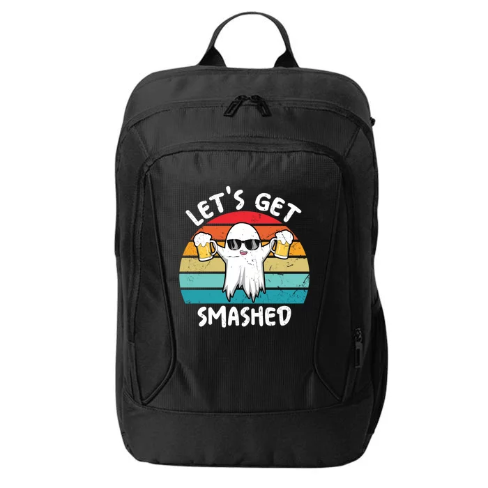 Halloween Squad Beer Lovers LetS Get Smashed Vintage Gift City Backpack