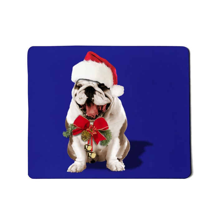 Hybrid Santa Bulldog Christmas Cute Gift Cute Gift Mousepad