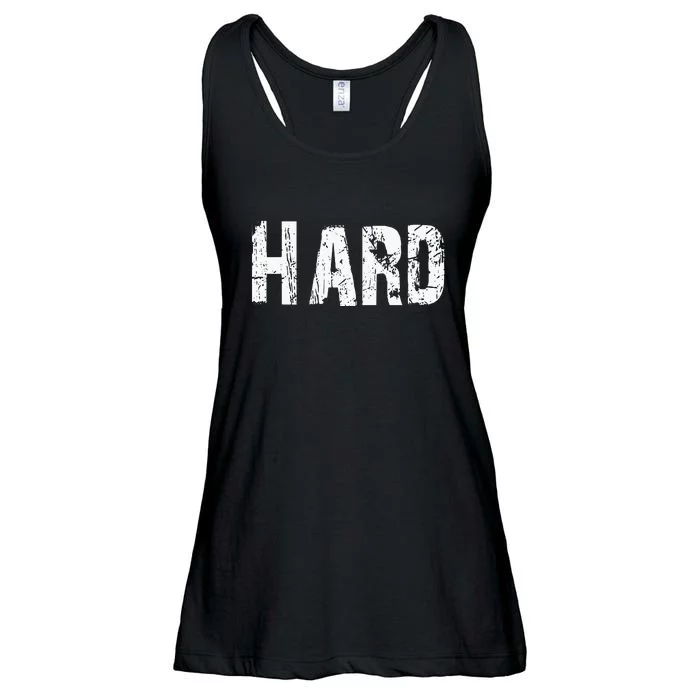 Hard | Simple But Very Meaningful Design Ladies Essential Flowy Tank