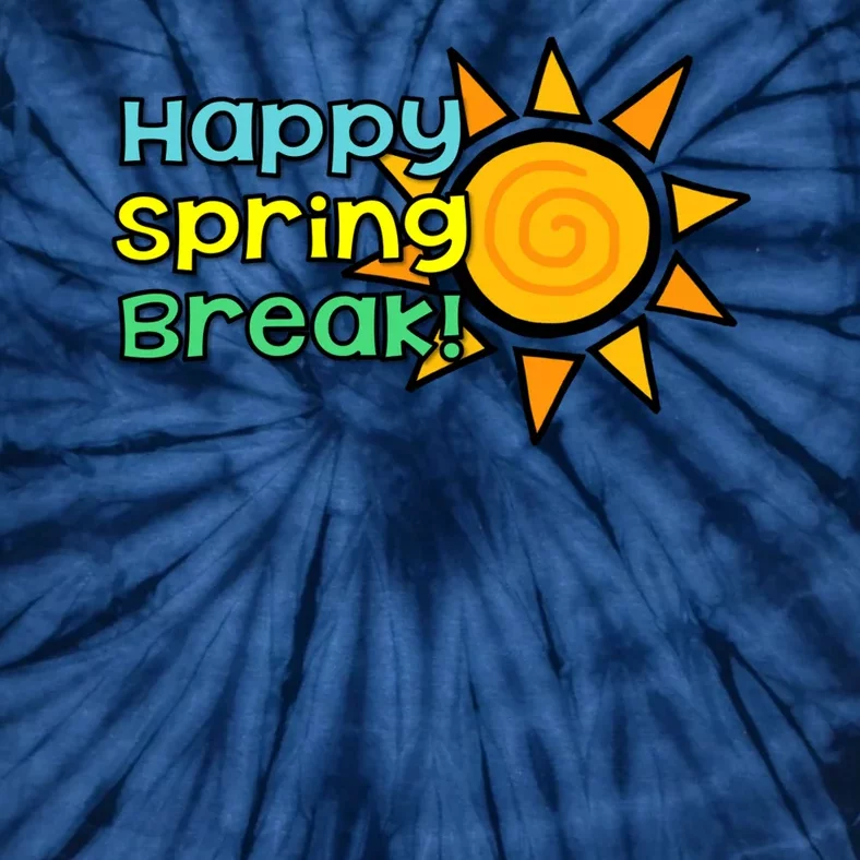 Happy Spring Break Sun Tie-Dye T-Shirt