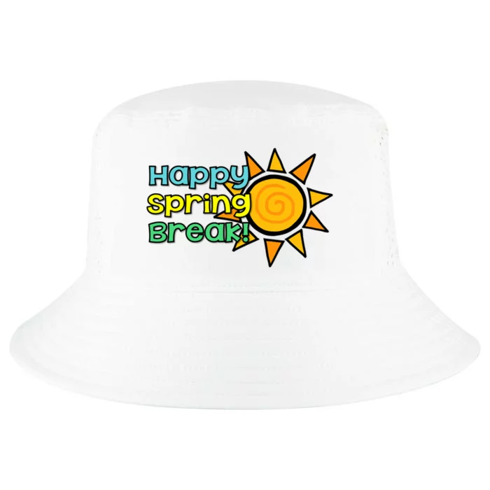 Happy Spring Break Sun Cool Comfort Performance Bucket Hat