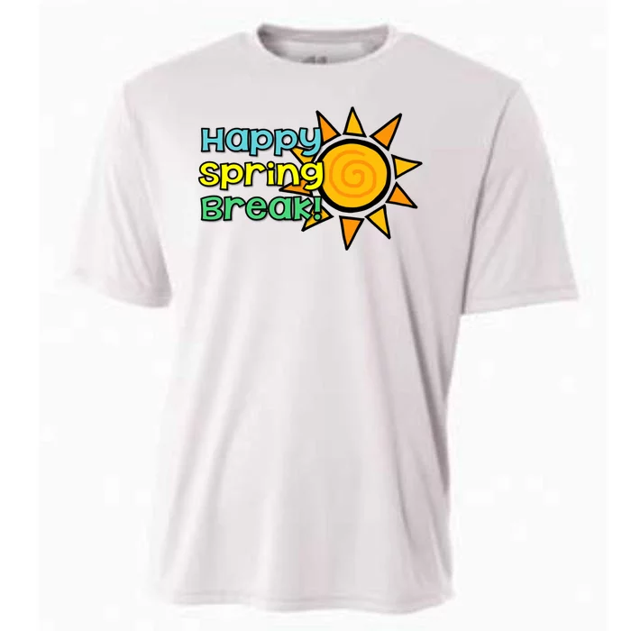 Happy Spring Break Sun Cooling Performance Crew T-Shirt