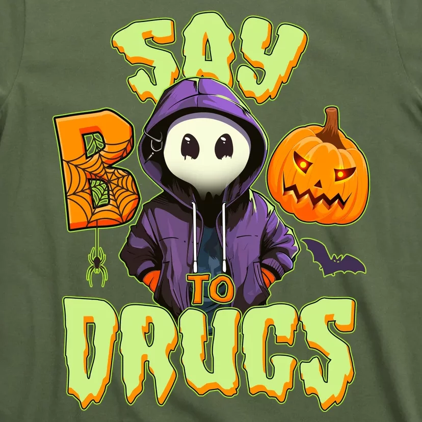 Halloween Say Boo To Drugs T-Shirt