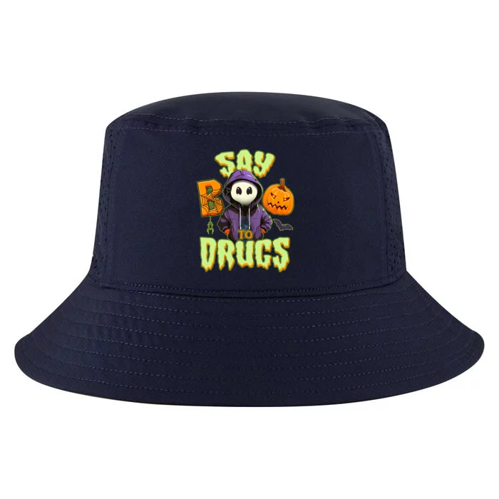 Halloween Say Boo To Drugs Cool Comfort Performance Bucket Hat