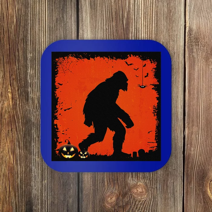 Halloween Sasquatch Bigfoot On A Dark Costume Style Gifts Coaster