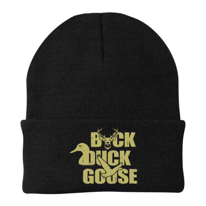 Hunting Season Buck Duck Goose Big Game Duck Knit Cap Winter Beanie