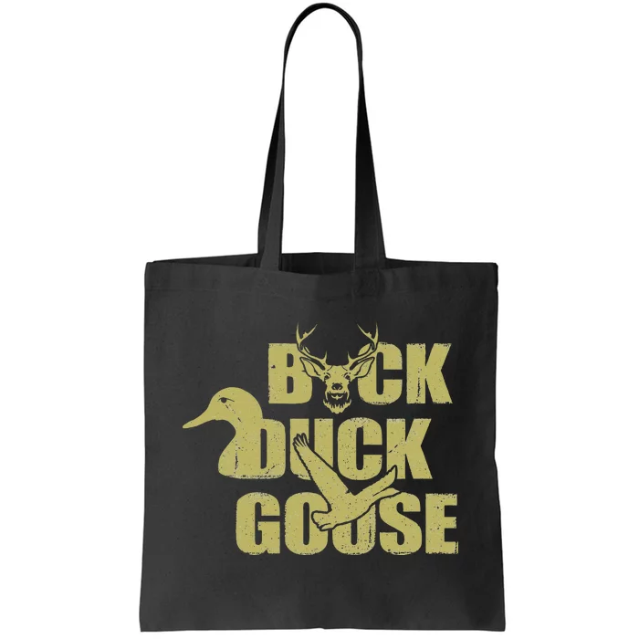 Hunting Season Buck Duck Goose Big Game Duck Tote Bag