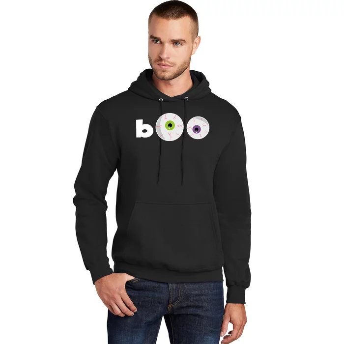 Halloween Scary Boo Eyes Hoodie