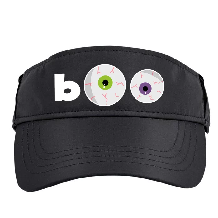 Halloween Scary Boo Eyes Adult Drive Performance Visor