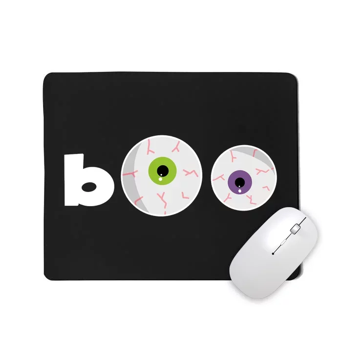 Halloween Scary Boo Eyes Mousepad