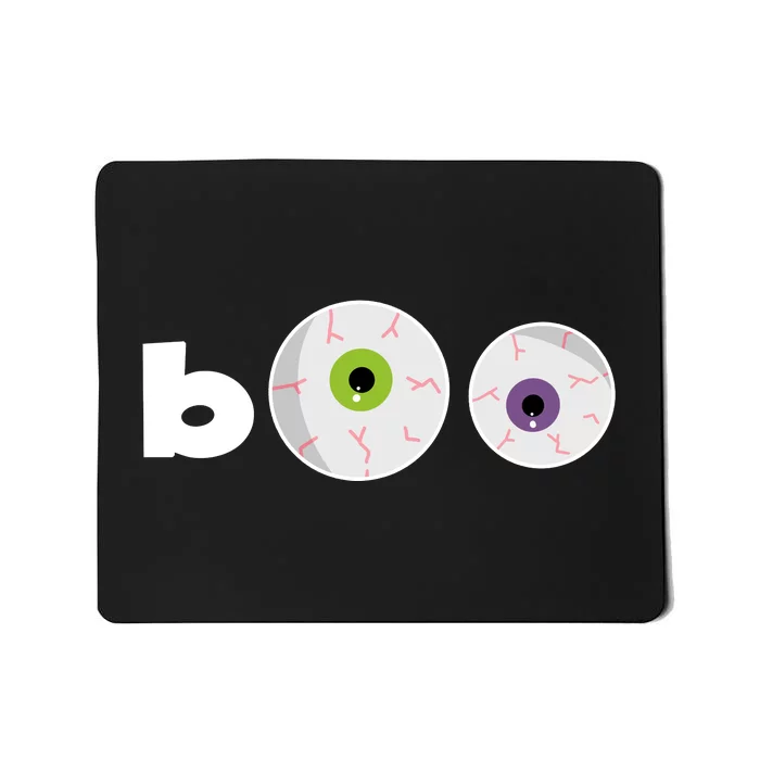 Halloween Scary Boo Eyes Mousepad