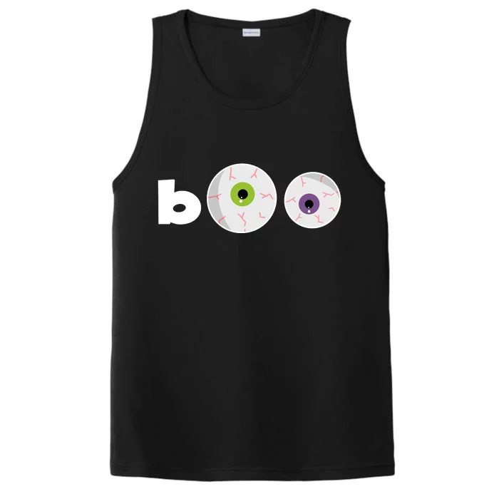 Halloween Scary Boo Eyes Performance Tank