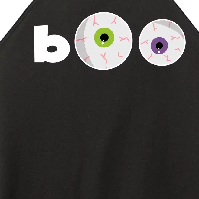 Halloween Scary Boo Eyes Women’s Perfect Tri Rocker Tank