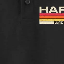 Harris Surname Birthday Family Reunion 80s 90s Sunset Dry Zone Grid Performance Polo