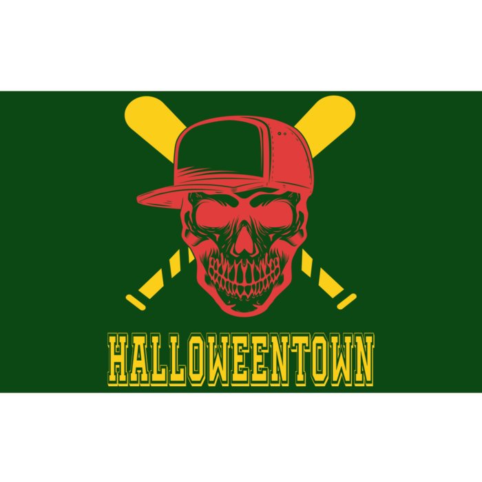 Halloweentown Skeleton Baseball Bumper Sticker