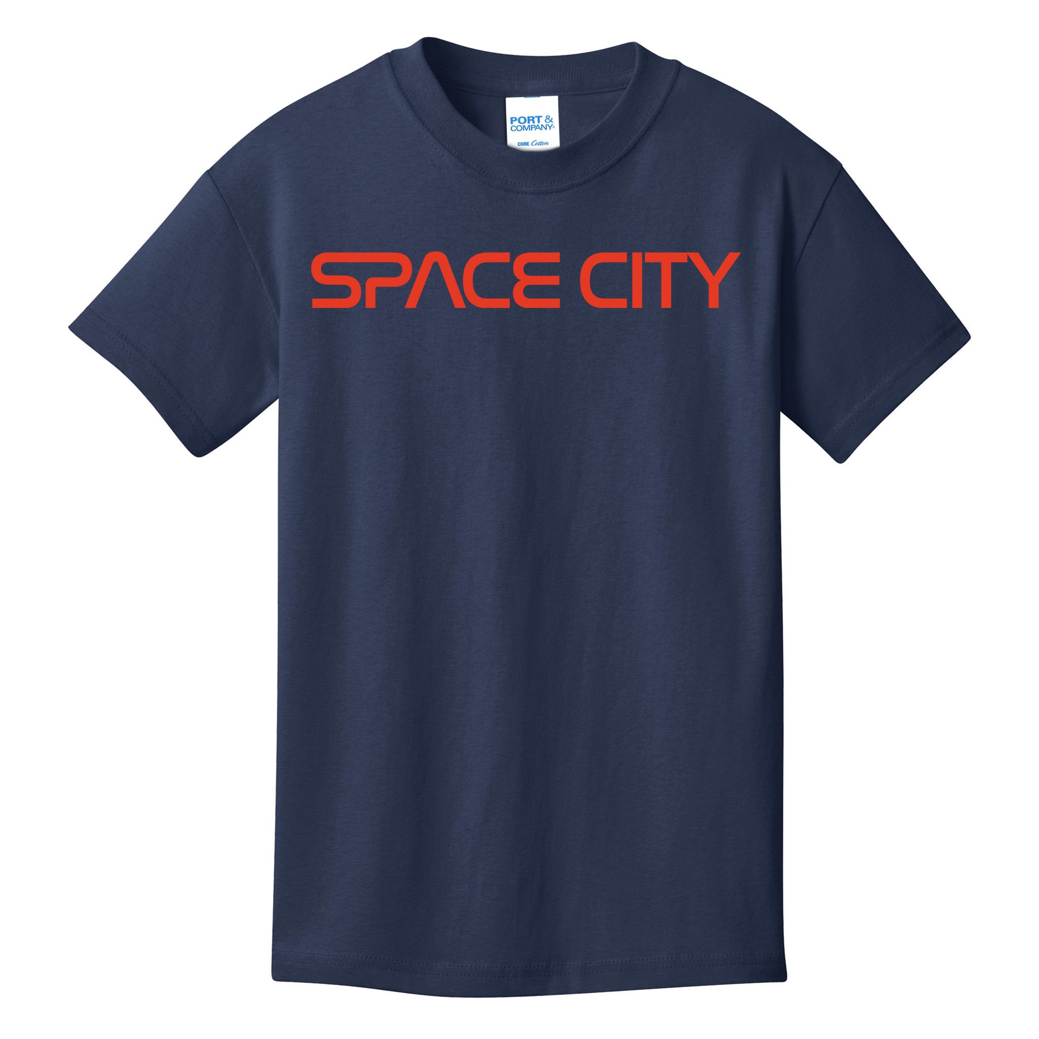 Houston Space City, Houston Baseball Kids Colorblock Raglan Jersey