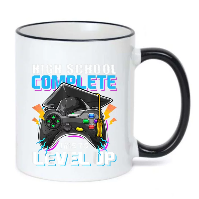 High School Complete Video Game Senior Graduation Gift Black Color Changing Mug