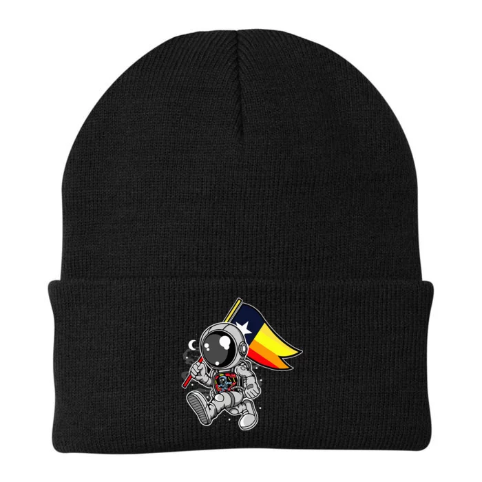 Houston Space City Astronaut Knit Cap Winter Beanie