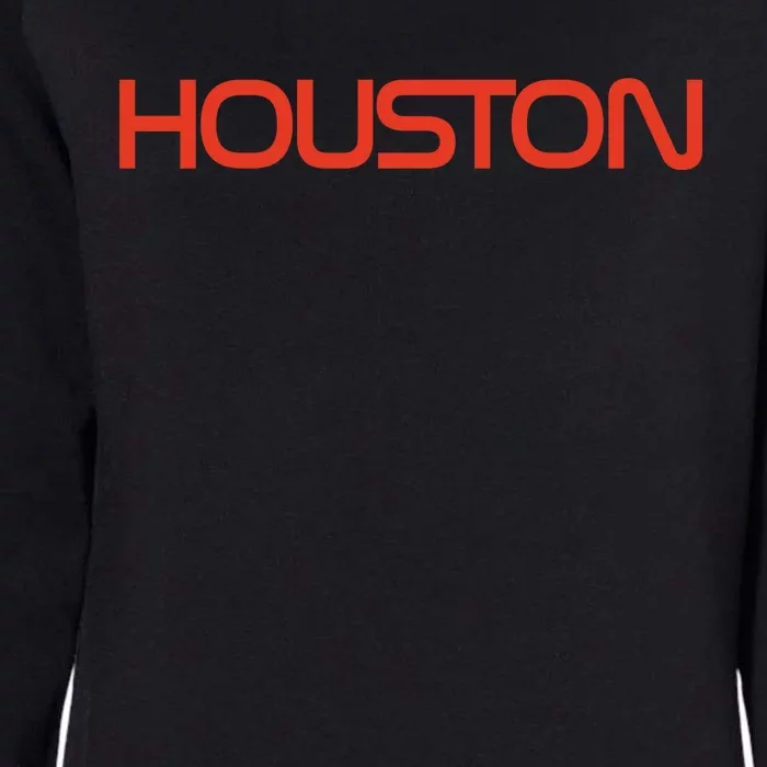 Houston Space City, Houston Baseball Womens California Wash Sweatshirt