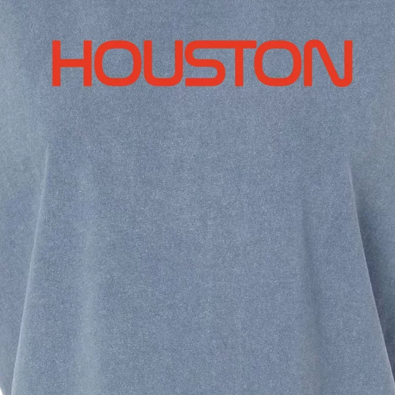 Houston Space City, Houston Baseball Garment-Dyed Women's Muscle Tee