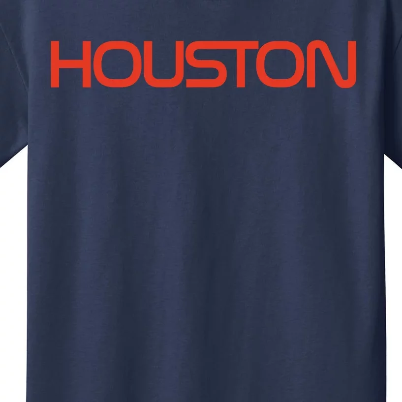 Houston Space City, Houston Baseball Kids T-Shirt