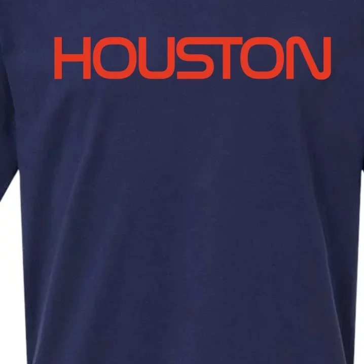 Houston Space City, Houston Baseball Sueded Cloud Jersey T-Shirt