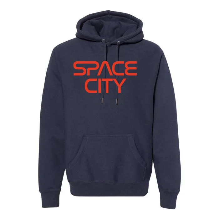 Houston Space City, Houston Baseball Premium Hoodie