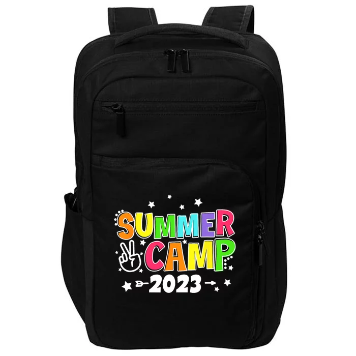 Happy Summer Camp Love Outdoor Activities For Girls Impact Tech Backpack